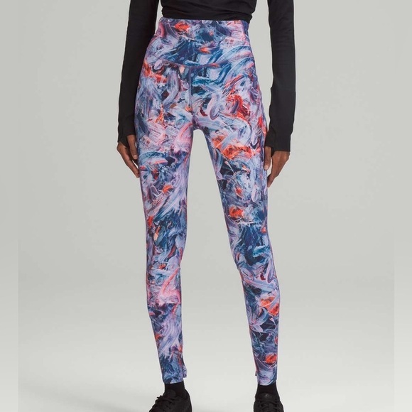 New Lululemon Base Pace High Rise Running Tight Sz 2 Atmospheric Purple Pants - Picture 1 of 10